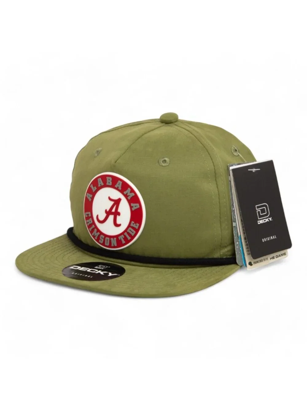Alabama Crimson Tide 3D Classic Rope Hat- Loden/ Black